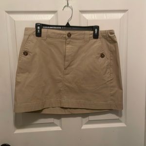 Khaki skirt
